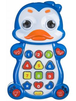 Обучающий детский планшет Play Smart «Детский смартфон: Пингвин» 7611 с цветной проекцией