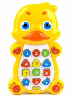 Обучающий детский планшет Play Smart «Умный смартфон: Утёнок» 7610 с цветной проекцией