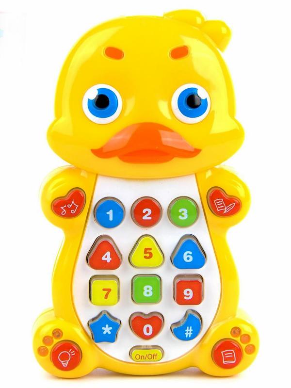 Обучающий детский планшет Play Smart «Умный смартфон: Утёнок» 7610 с цветной проекцией