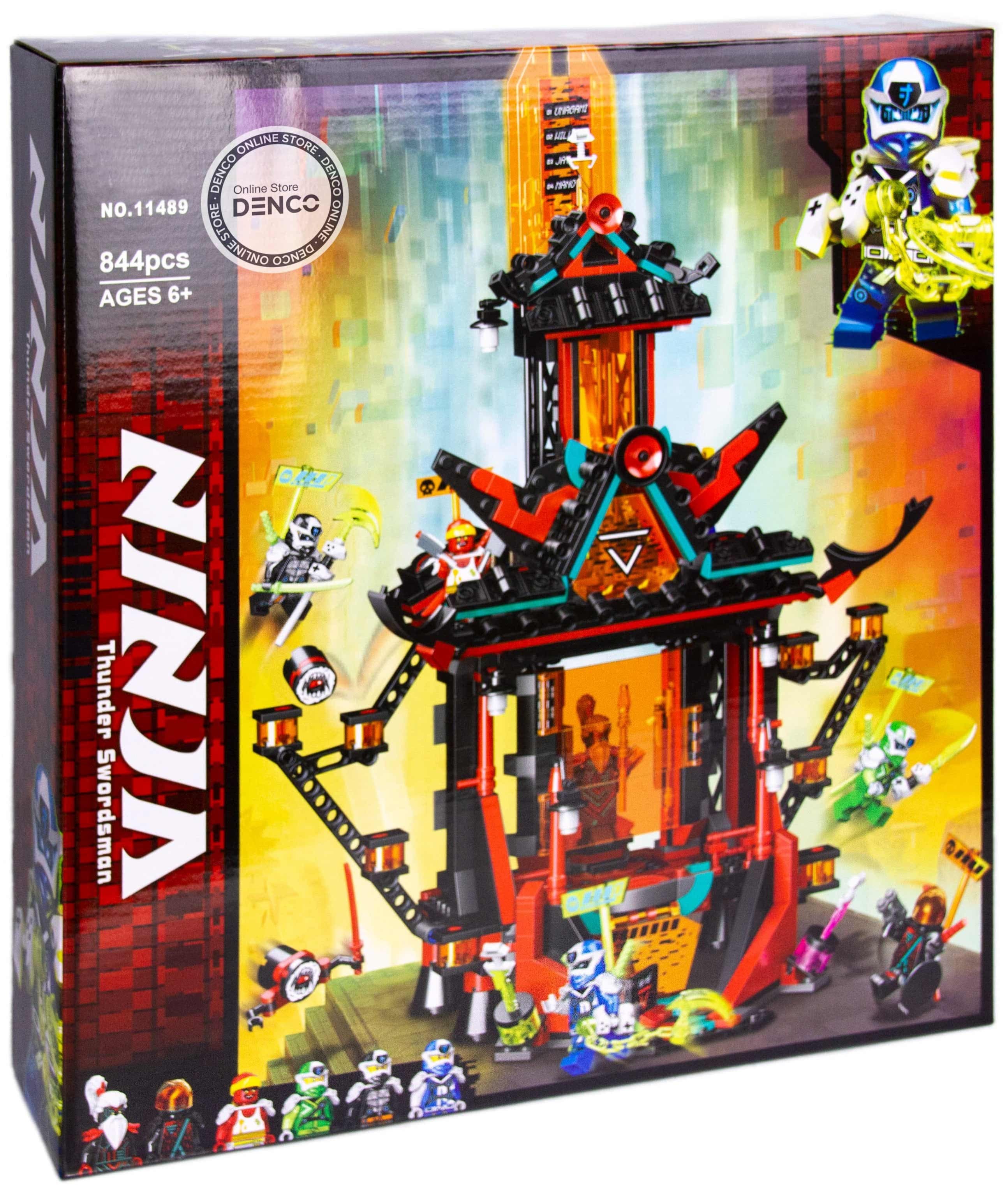 Конструктор Lari «Императорский храм Безумия» 11489 (НиндзяГо 71712) / 844 детали