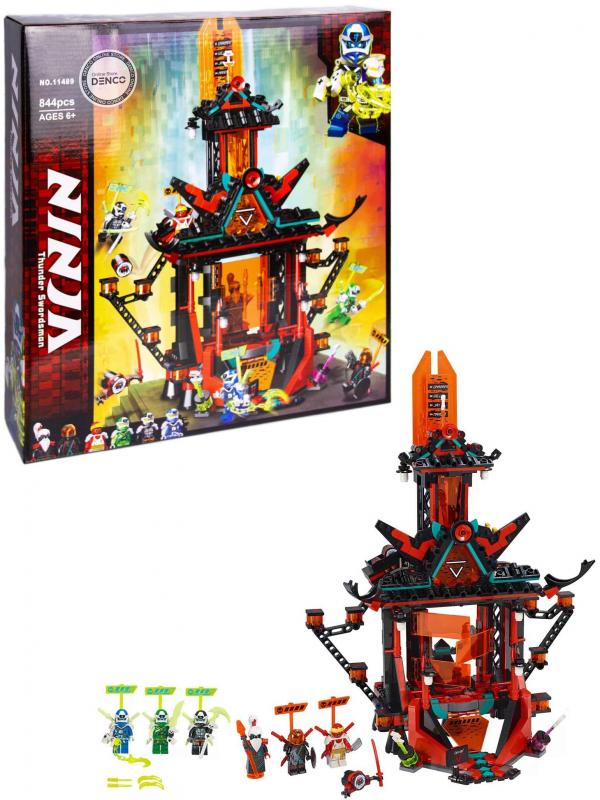 Конструктор Lari «Императорский храм Безумия» 11489 (НиндзяГо 71712) / 844 детали