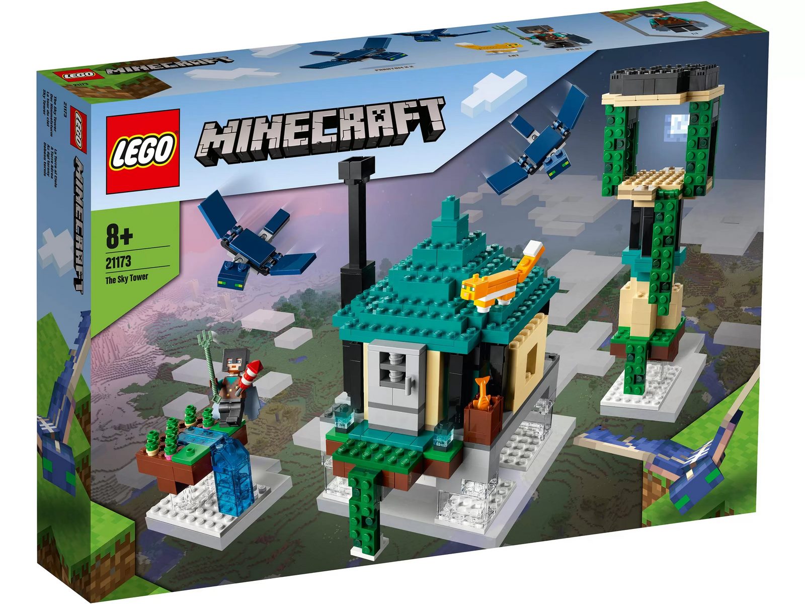 Конструктор LEGO Minecraft «Небесная башня» 21173 / 565 деталей