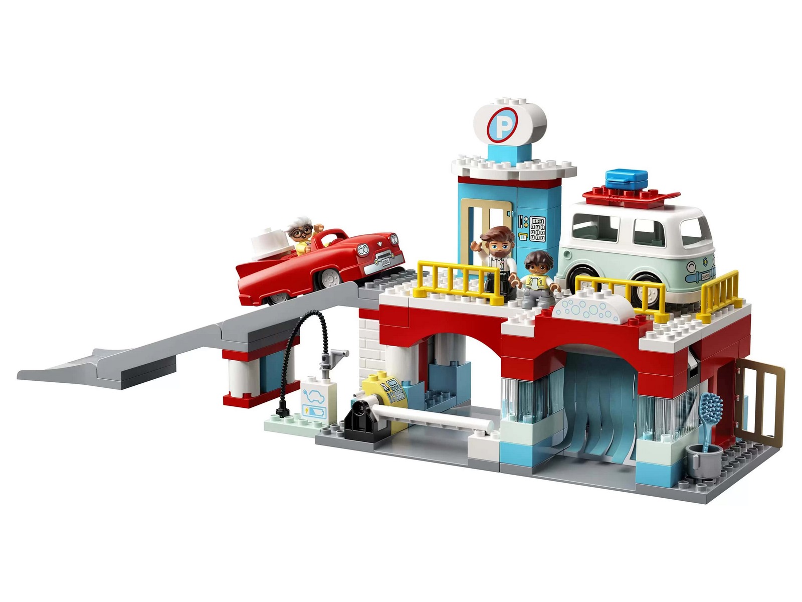Конструктор LEGO Duplo «Гараж и автомойка» 10948 / 112 деталей