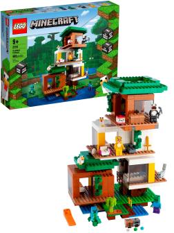 Конструктор LEGO Minecraft «Современный домик на дереве» 21174 / 909 деталей