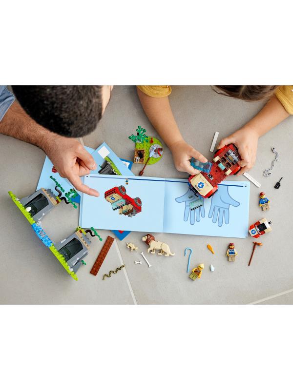 Конструктор LEGO City «Спасательный внедорожник для зверей» 60301 / 157 деталей
