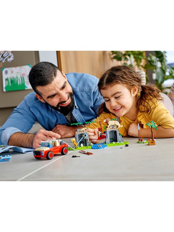 Конструктор LEGO City «Спасательный внедорожник для зверей» 60301 / 157 деталей