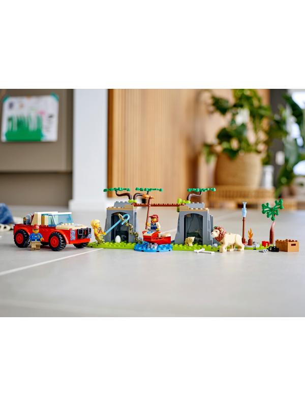 Конструктор LEGO City «Спасательный внедорожник для зверей» 60301 / 157 деталей