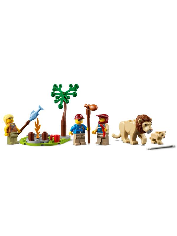 Конструктор LEGO City «Спасательный внедорожник для зверей» 60301 / 157 деталей