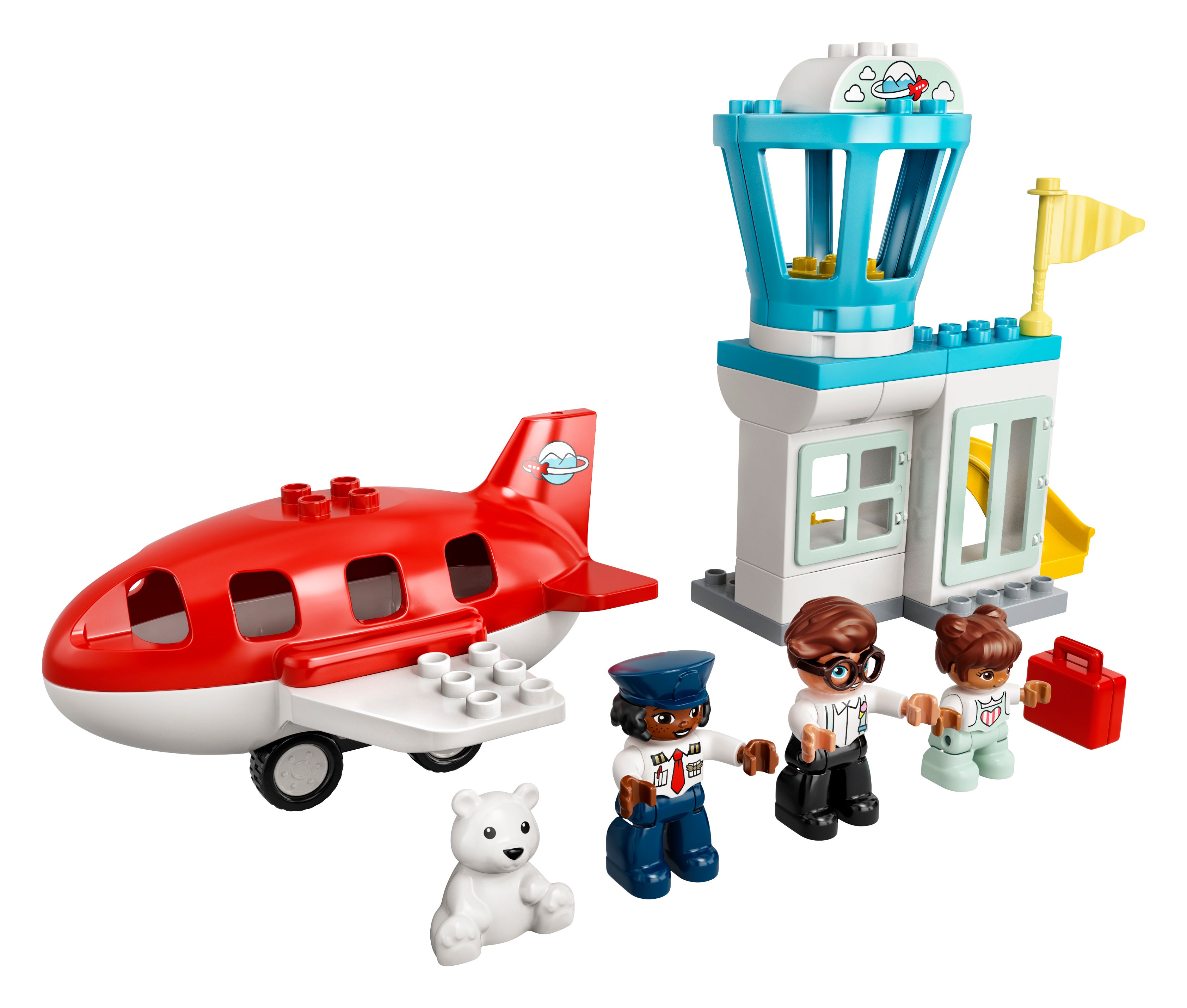 Конструктор LEGO Duplo Town «Самолет и аэропорт» 10961 / 28 деталей