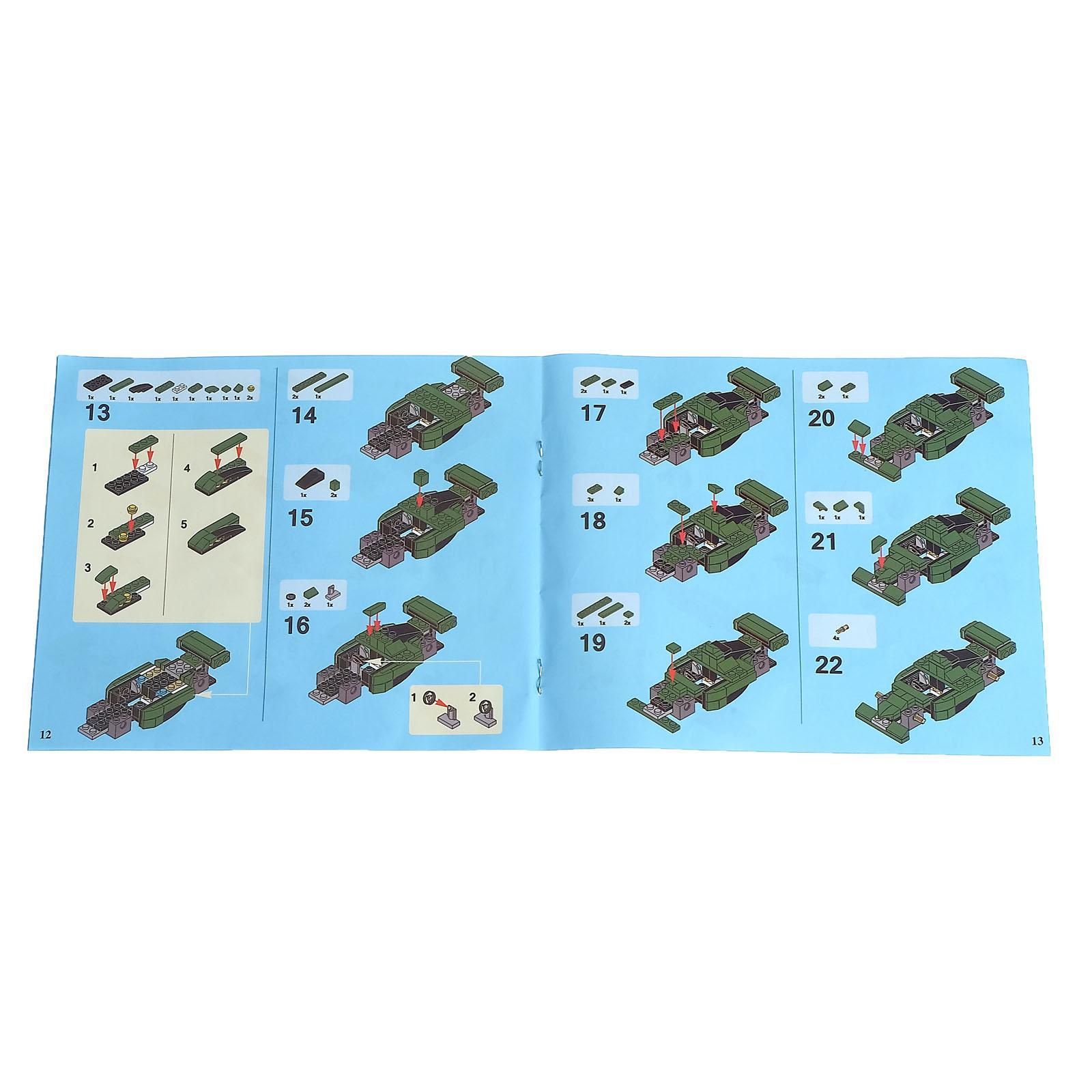 Конструктор Decool «Гоночная машина 10 в 1» 31015 / 195 деталей