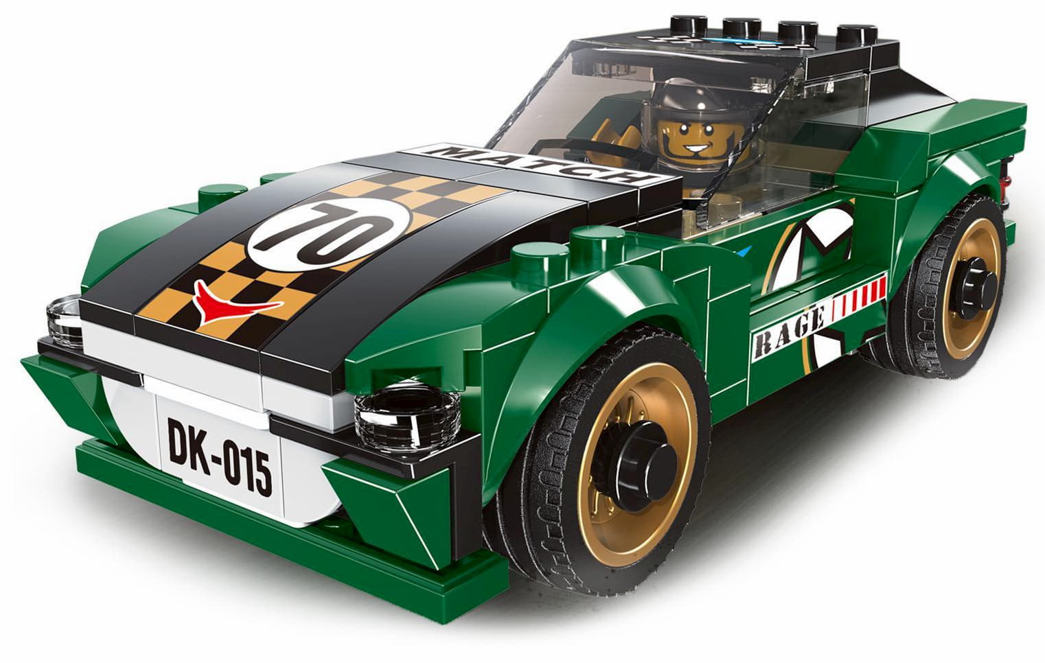 Конструктор Decool «Гоночная машина 10 в 1» 31015 / 195 деталей