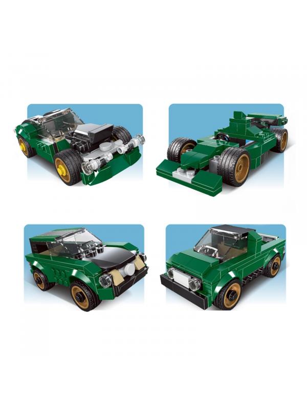 Конструктор Decool «Гоночная машина 10 в 1» 31015 / 195 деталей