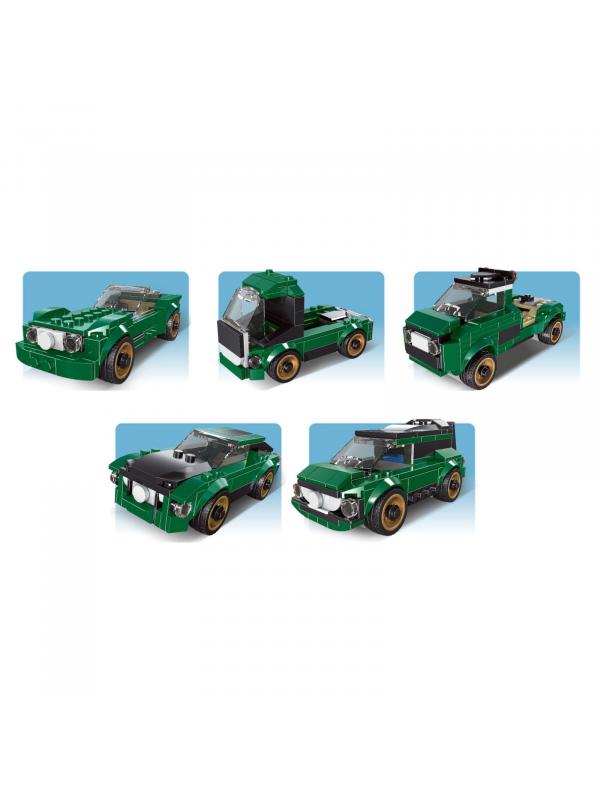 Конструктор Decool «Гоночная машина 10 в 1» 31015 / 195 деталей