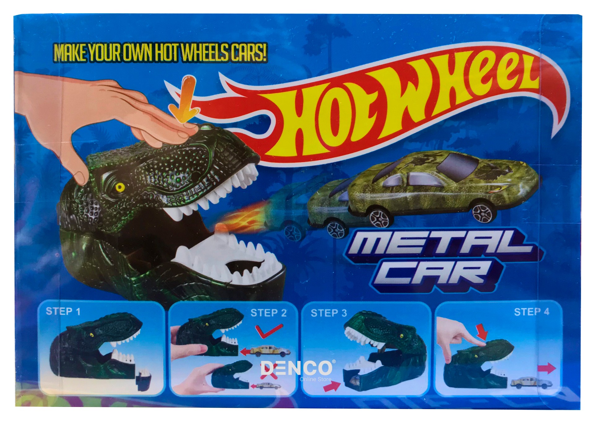 Игровой набор Hot Wheels «Пусковая Установка Крокодил»