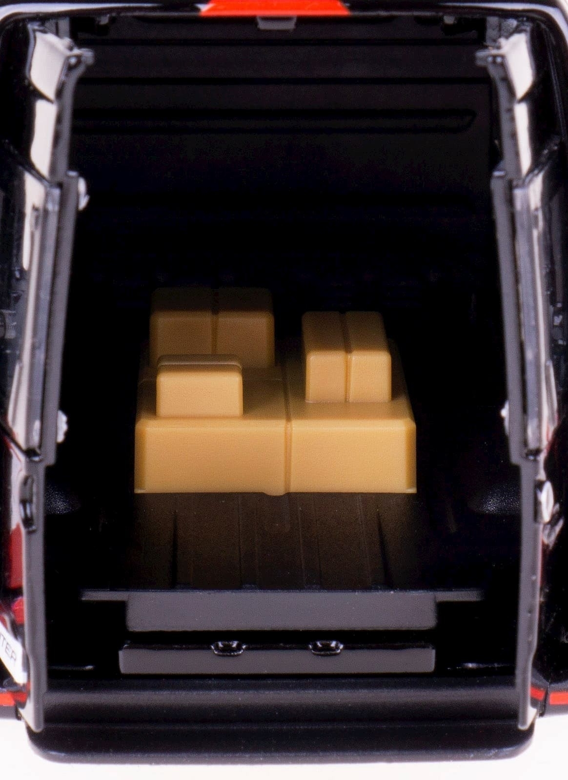 Металлическая машинка Kinsmart 1:48 «Mercedes-Benz Sprinter DHL Edition» KT5429D, инерционная