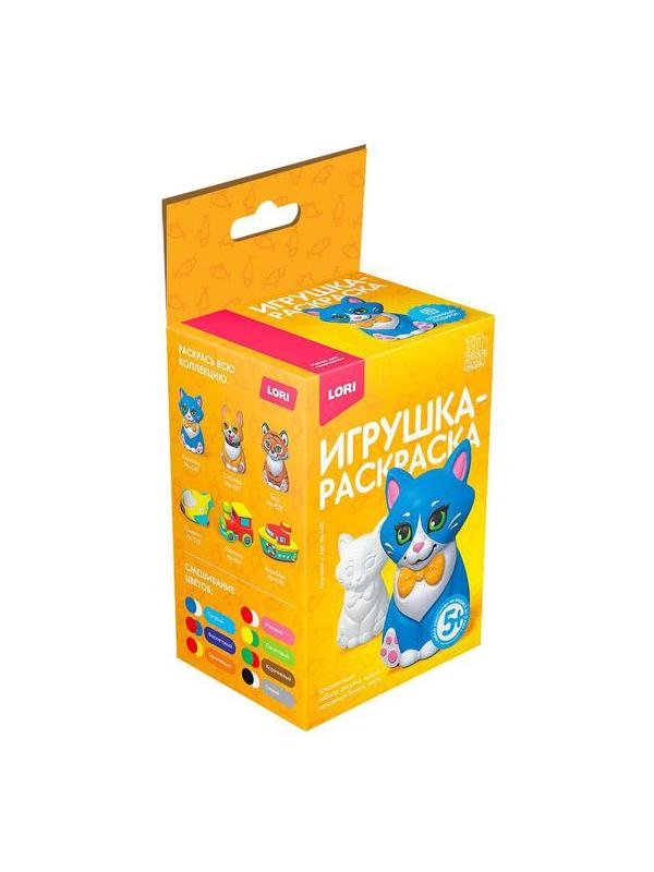 Набор для творчества LORI 3D Art Игрушка-раскраска Кошечка