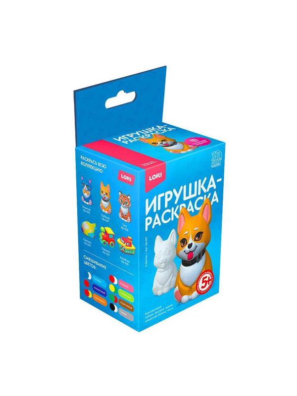 Набор для творчества LORI 3D Art Игрушка-раскраска Собачка