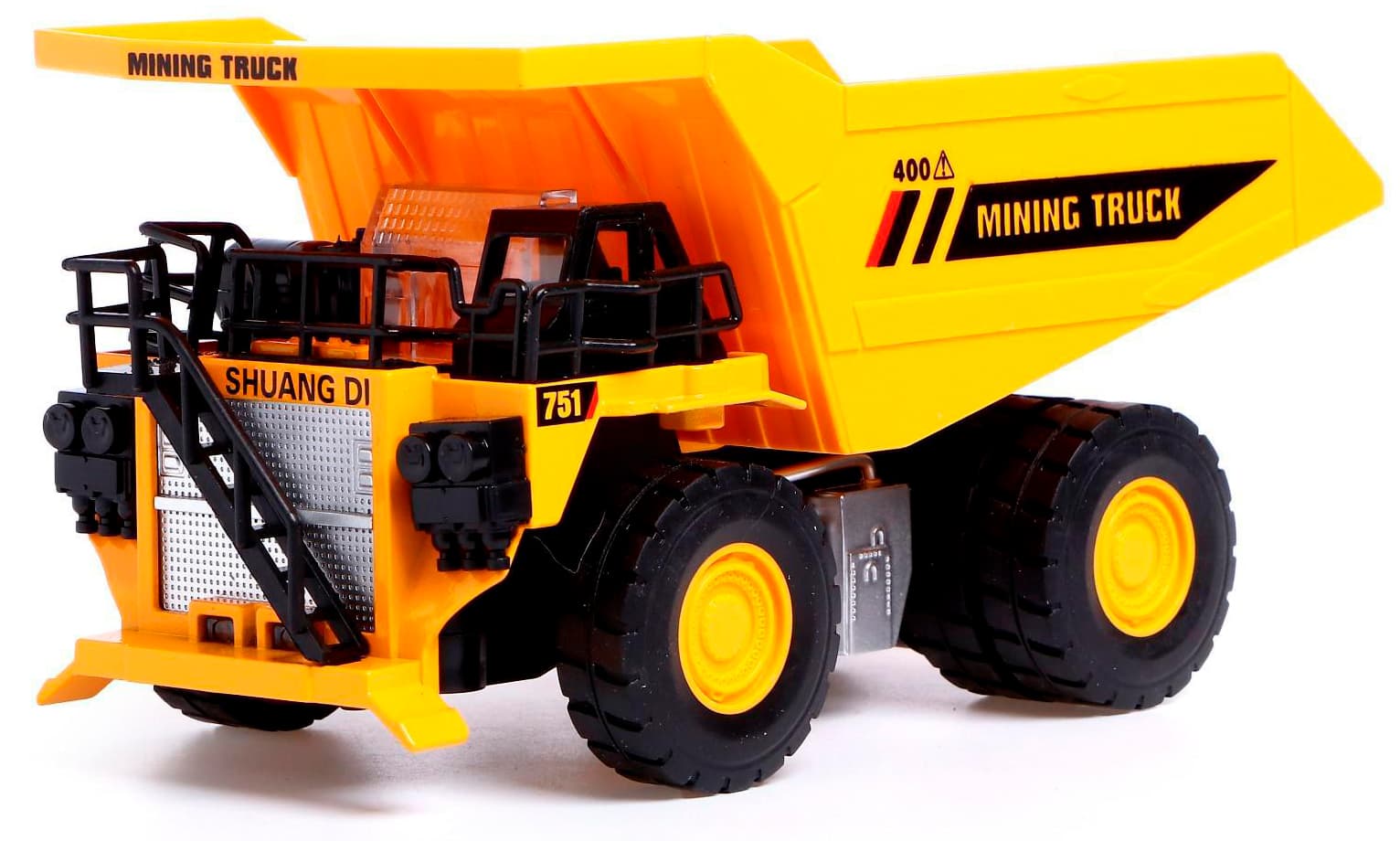 Металлическая машинка Die Cast 1:50 «Карьерный самосвал» 15,5 см. 755B1 инерционная, свет, звук