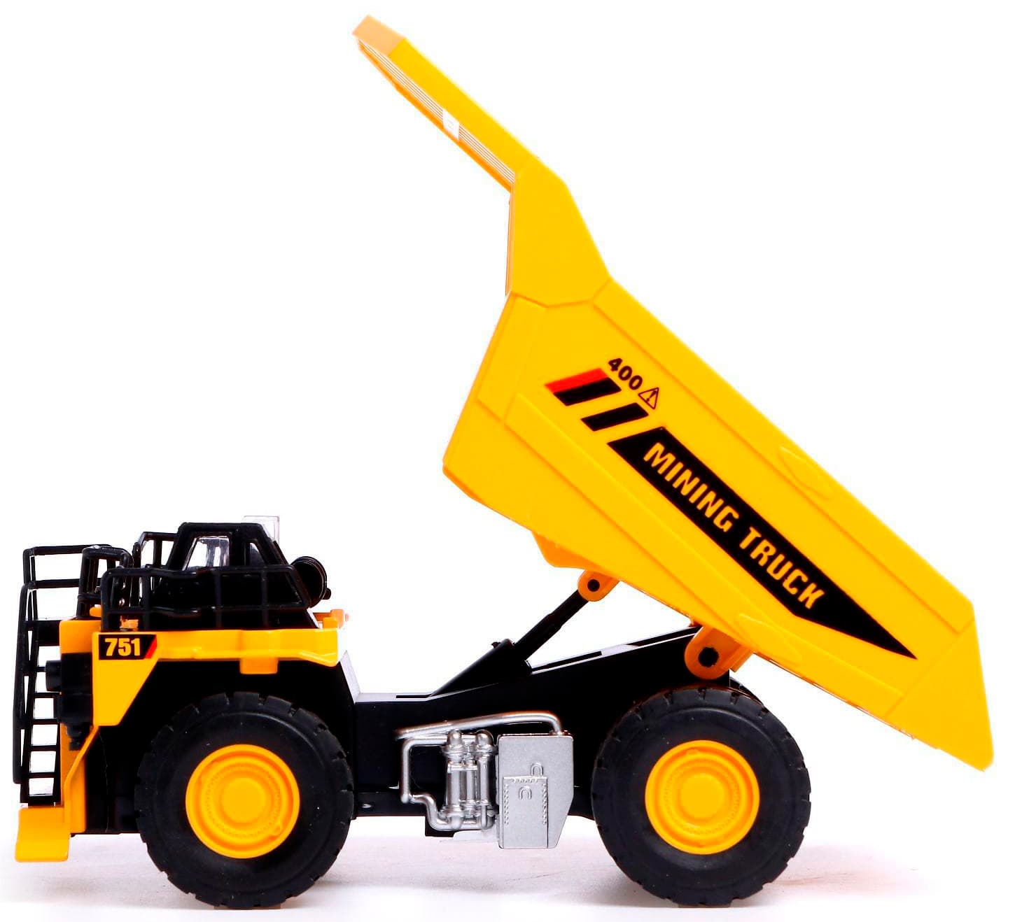 Металлическая машинка Die Cast 1:50 «Карьерный самосвал» 15,5 см. 755B1 инерционная, свет, звук
