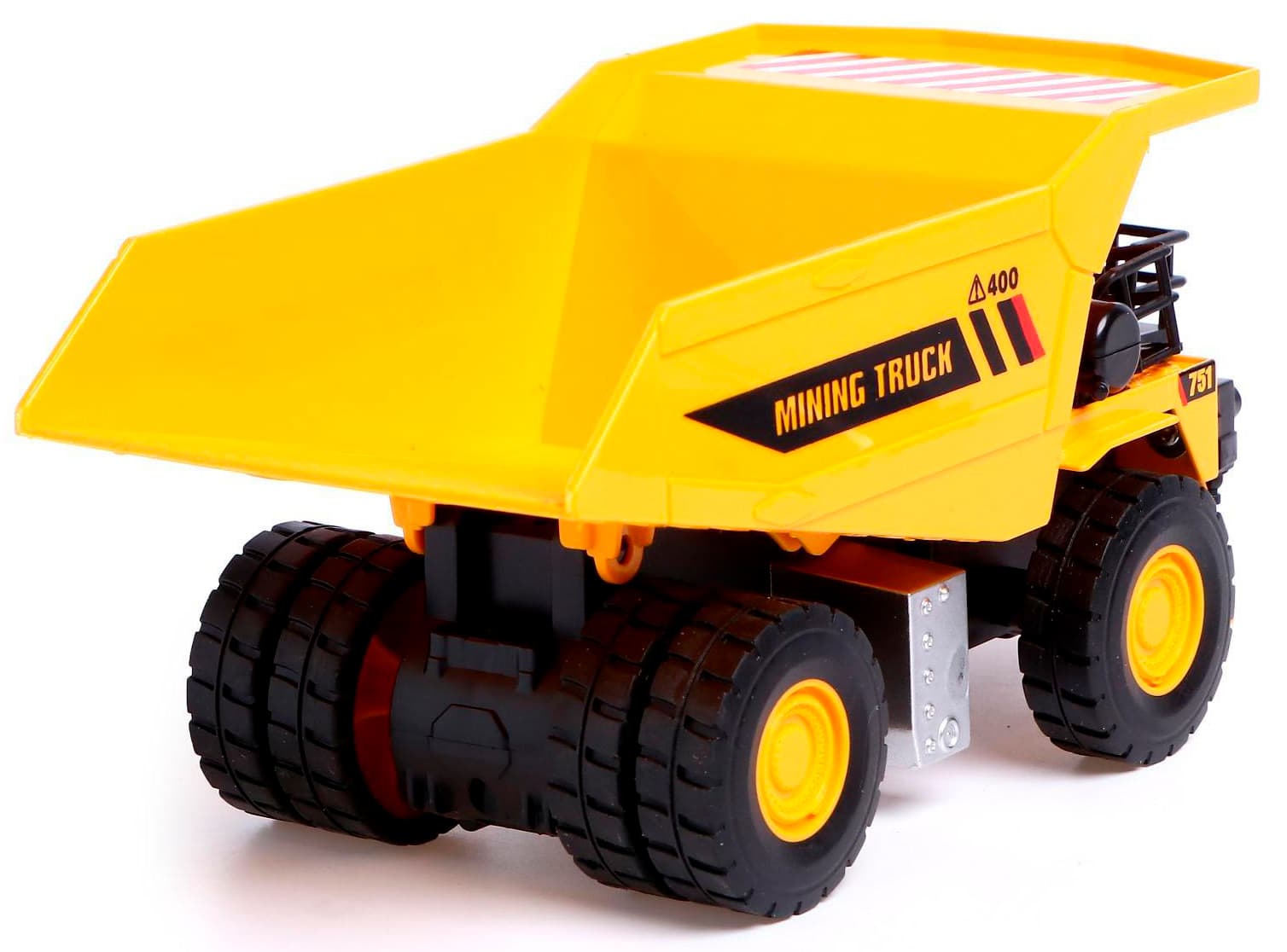 Металлическая машинка Die Cast 1:50 «Карьерный самосвал» 15,5 см. 755B1 инерционная, свет, звук