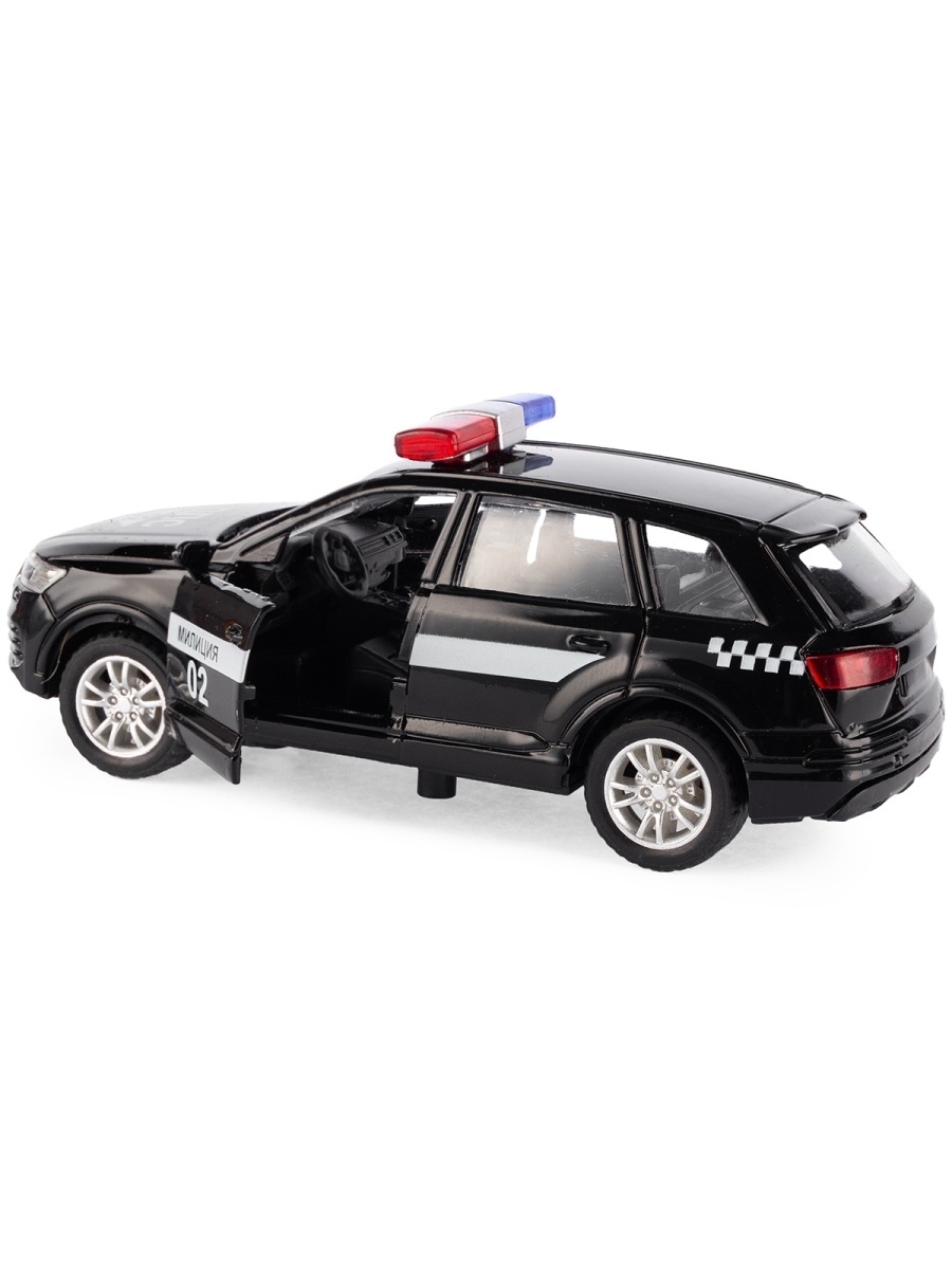 Металлическая машинка Model World 1:36 «BMW X5 / Audi Q7» HT44-10A свет и звук, инерционная / Микс