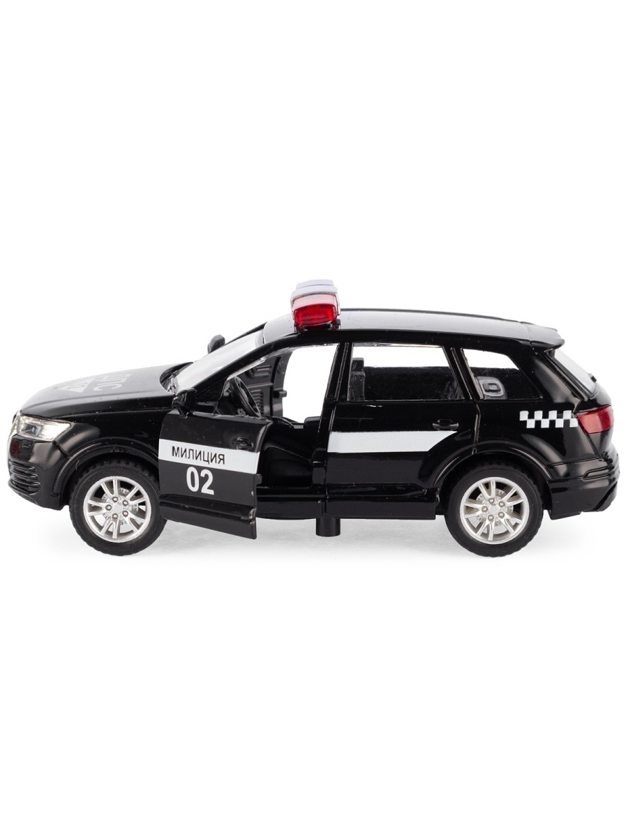Металлическая машинка Model World 1:36 «BMW X5 / Audi Q7» HT44-10A свет и звук, инерционная / Микс