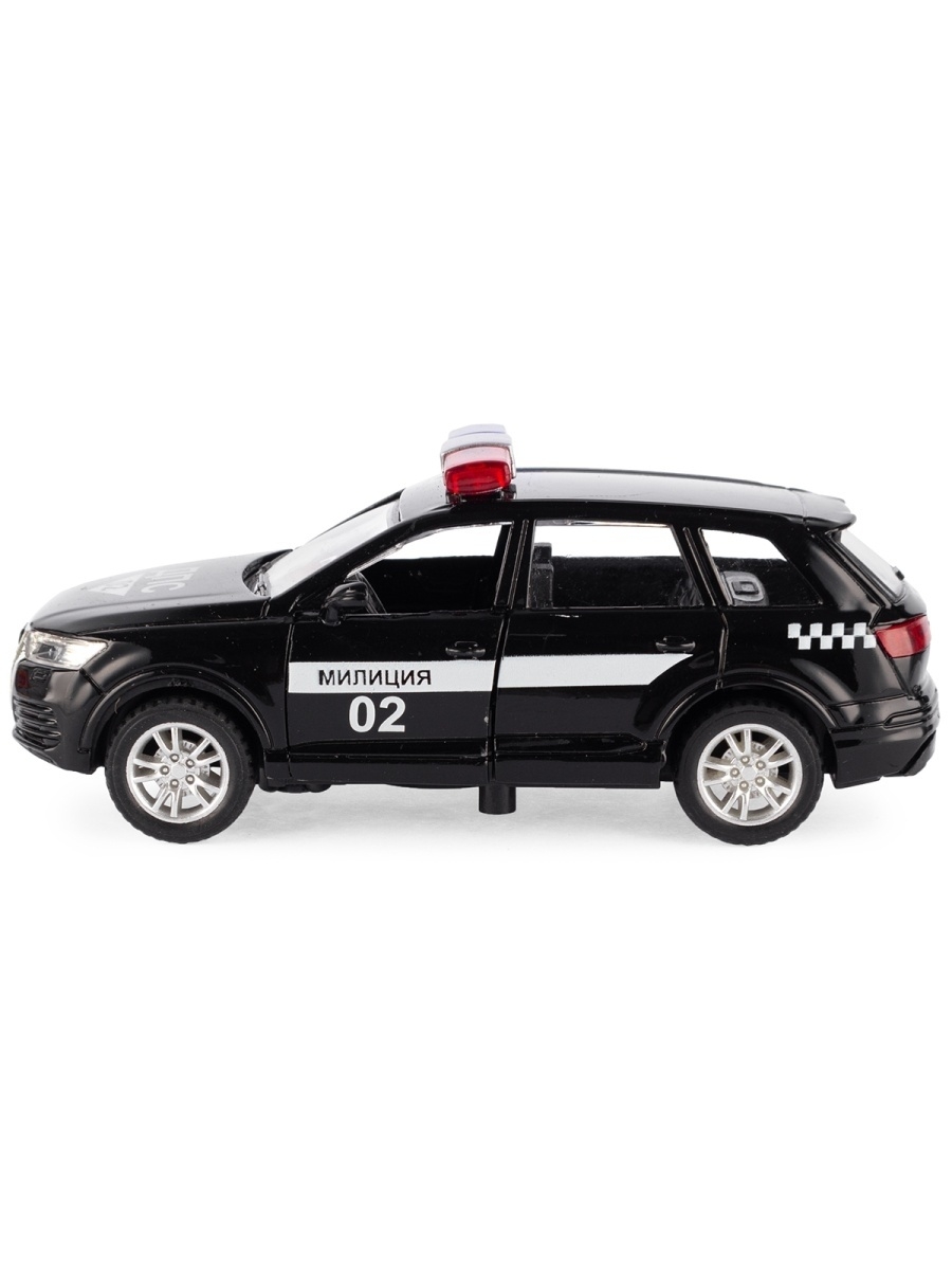 Металлическая машинка Model World 1:36 «BMW X5 / Audi Q7» HT44-10A свет и звук, инерционная / Микс