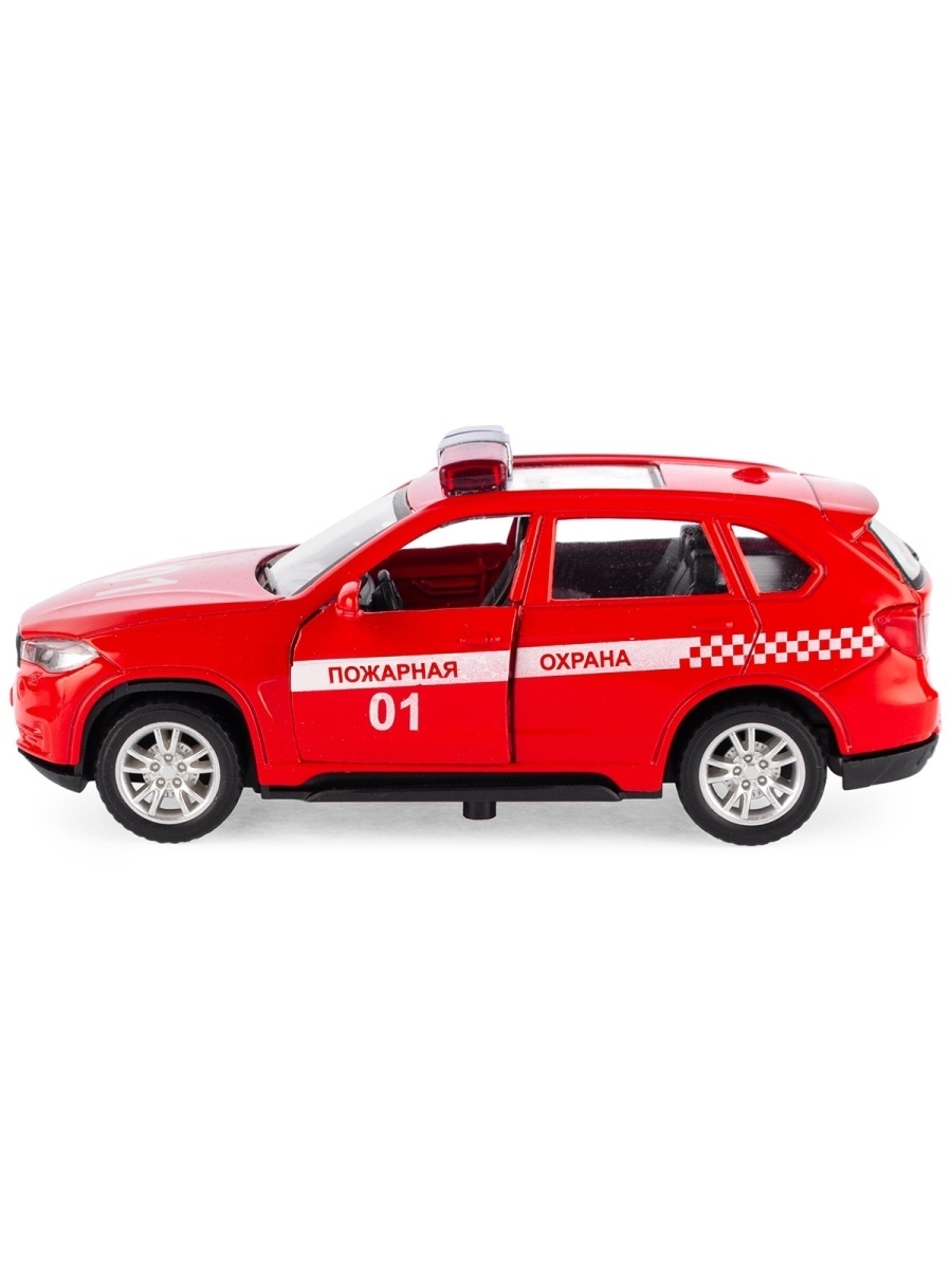 Металлическая машинка Model World 1:36 «BMW X5 / Audi Q7» HT44-10A свет и звук, инерционная / Микс