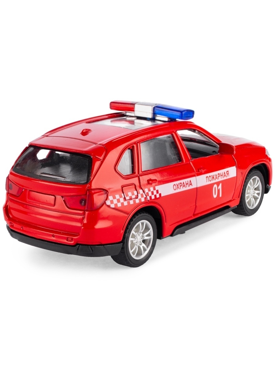 Металлическая машинка Model World 1:36 «BMW X5 / Audi Q7» HT44-10A свет и звук, инерционная / Микс