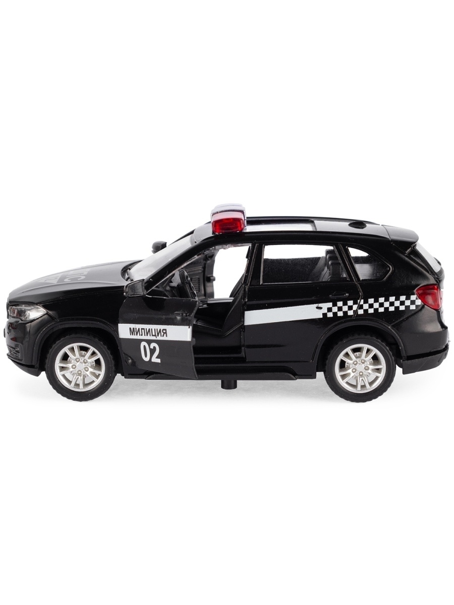 Металлическая машинка Model World 1:36 «BMW X5 / Audi Q7» HT44-10A свет и звук, инерционная / Микс