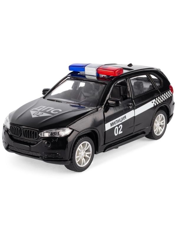 Металлическая машинка Model World 1:36 «BMW X5 / Audi Q7» HT44-10A свет и звук, инерционная / Микс