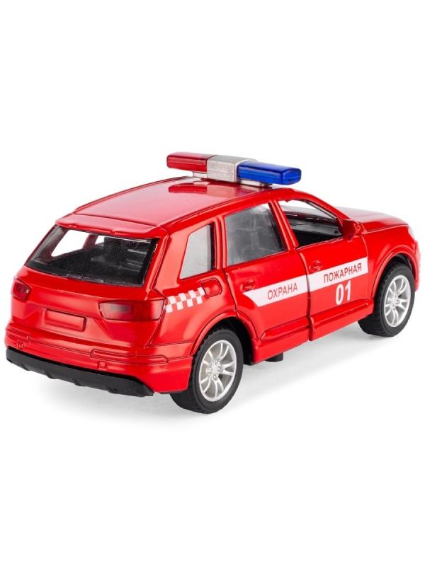 Металлическая машинка Model World 1:36 «BMW X5 / Audi Q7» HT44-10A свет и звук, инерционная / Микс