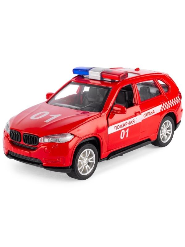 Металлическая машинка Model World 1:36 «BMW X5 / Audi Q7» HT44-10A свет и звук, инерционная / Микс