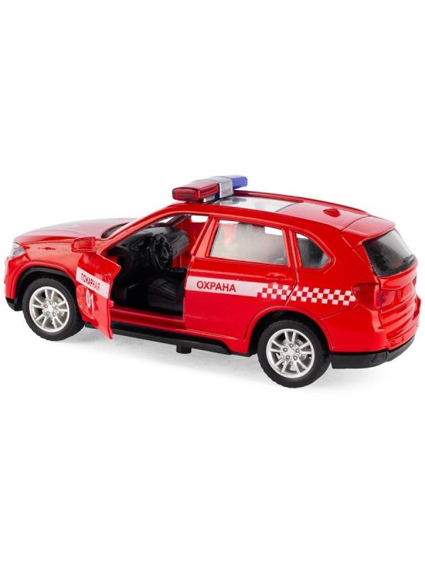 Металлическая машинка Model World 1:36 «BMW X5 / Audi Q7» HT44-10A свет и звук, инерционная / Микс