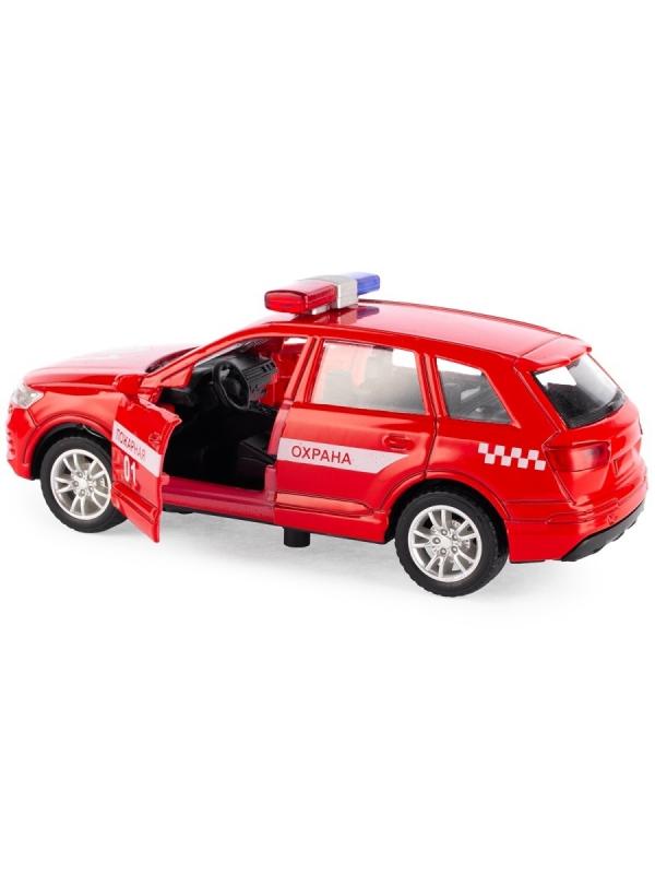 Металлическая машинка Model World 1:36 «BMW X5 / Audi Q7» HT44-10A свет и звук, инерционная / Микс