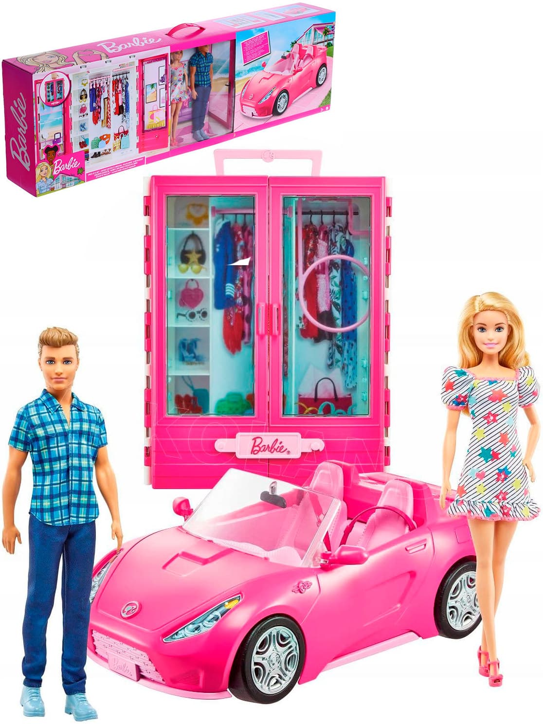 Машинка Barbie HBT92 Кабриолет