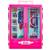 Игровой набор Mattel Barbie Барби и Кен с гардеробом и розовой машиной кабриолет GVK05