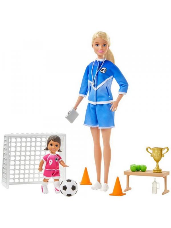 Игровой набор Mattel Barbie Футбольный тренер