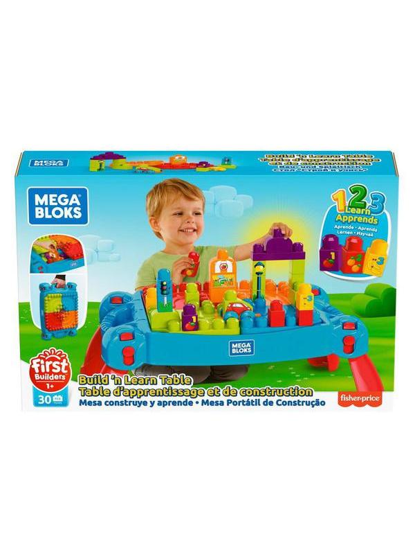Детский стол Mattel Mega Blocks Мой первый конструктор, для конструирования