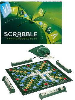Настольная игра Mattel Scrabble «Скраббл Эталон» CJT18