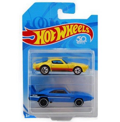 Набор машинок Mattel Hot Wheels упаковка из 2-х штук