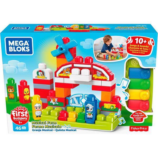 Конструктор Mattel Mega Bloks Fisher-Price Музыкальная Ферма