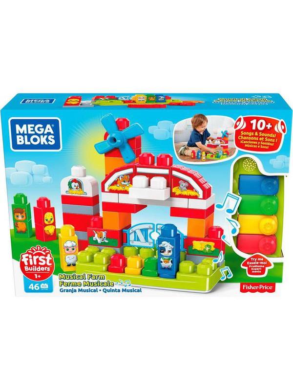 Конструктор Mattel Mega Bloks Fisher-Price Музыкальная Ферма