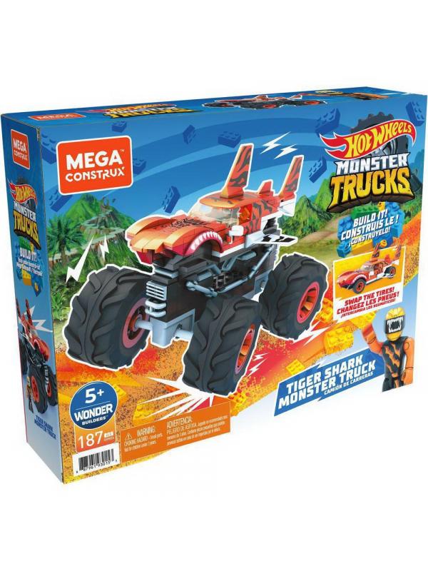 Игровой набор Mattel Hot Wheels Mega Construx Монстер Трак, 2 вида