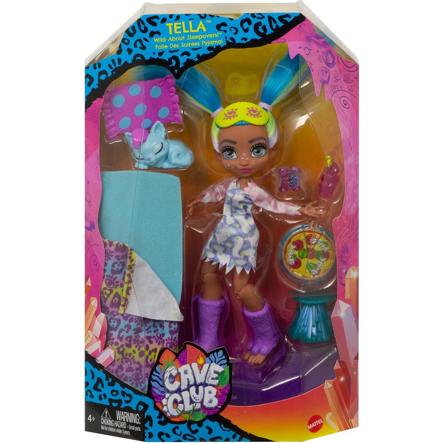 Кукла Mattel Cave Club «Пижамная вечеринка Теллы с аксессуарами» GTH06