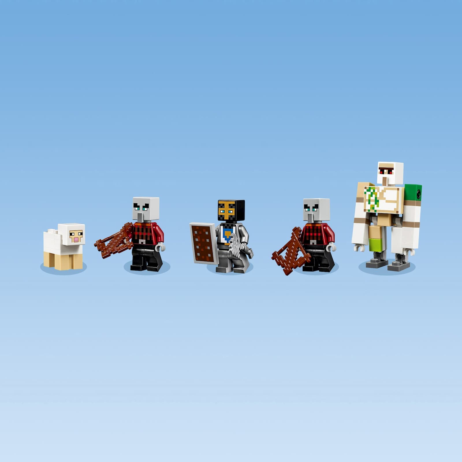 Конструктор KSZ My World «Аванпост разбойников» 1009 (Minecraft 21159) 303 детали