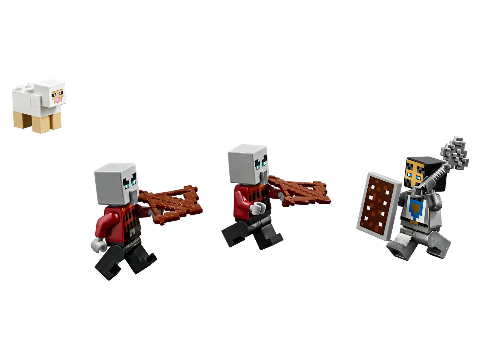 Конструктор KSZ My World «Аванпост разбойников» 1009 (Minecraft 21159) 303 детали