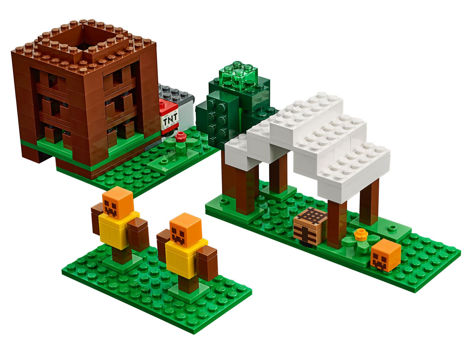 Конструктор KSZ My World «Аванпост разбойников» 1009 (Minecraft 21159) 303 детали