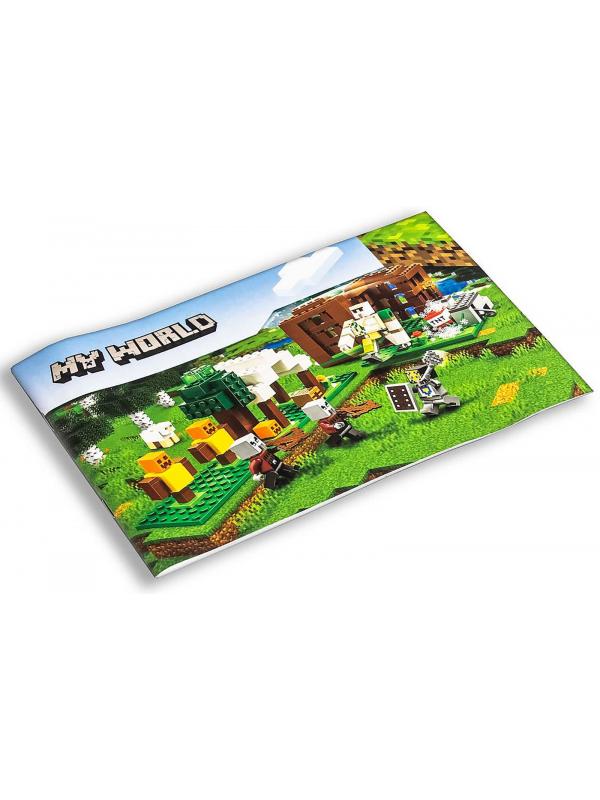 Конструктор KSZ My World «Аванпост разбойников» 1009 (Minecraft 21159) 303 детали