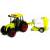 Машинка пластиковая Farm Tractor «Трактор сельскохозяйственным с прицепом» 6144Е, свет, звук / Зеленый
